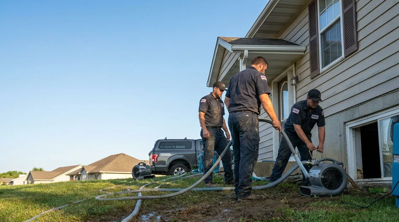 Water Removal in Tishomingo, OK near me